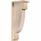 Ekena Millwork Alpine Smooth Corbel w/Backplate, Douglas Fir, 5 1/2"W x 12"D x 28"H COR06X12X28ALP01SDF - alternate 1